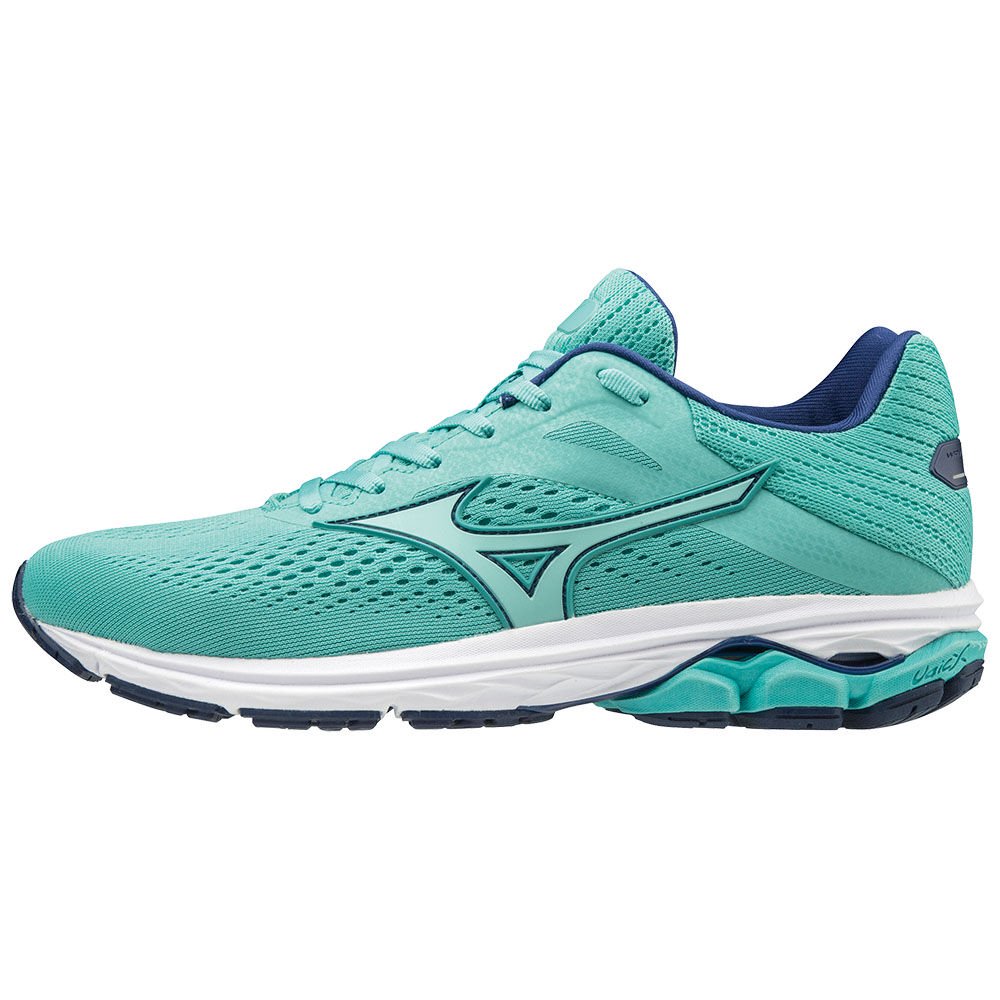 Women's Mizuno Running Shoes Blue/Blue WAVE RIDER 23 Shoes - J1GD190325